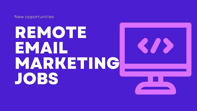 Email Marketing Jobs Remote